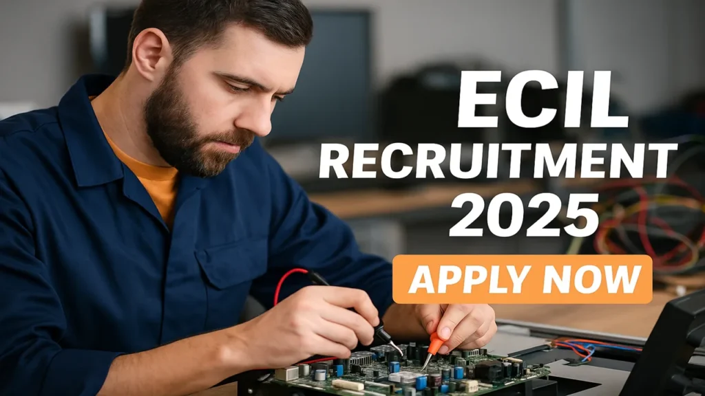 ECIL技术人员2年级招聘2025:完整通知,45个帖子,在线申请 ECIL技术人员2年级招聘2025:完整通知,45个帖子,在线申请