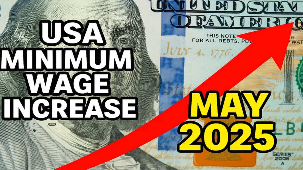 美国最低工资在2025年5月在美国的最低工资加薪正在增加 美国最低工资在2025年5月在美国的最低工资加薪正在增加
